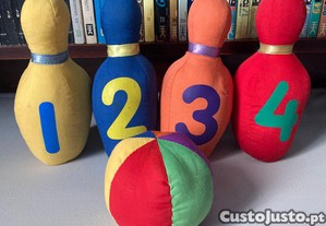 Brinquedo Macio - Conjunto de Bowling