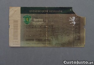 Bilhete de futebol Sporting Midtjylland 27 setembro 2001