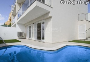 Moradia Nova Geminada T2+1 Com Piscina, Cave E...