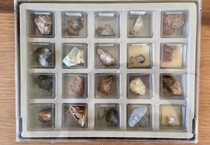 Coleção de 20 minerais - envio grátis