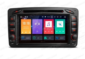 Auto rádio 7" android 10.0 octa-core multimedia dvd para mercedes-bens