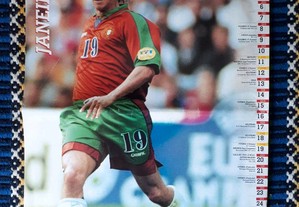 Poster / Calendário de Futebol - Janeiro '97