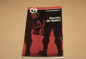 Escrita de Teatro // J.A.Osório Mateus-TEATRO
