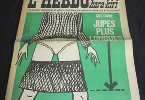Livro Jornal L'hebdo Hara-Kiri N° 28 1969