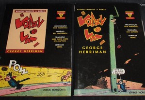 Livros Krazy Kat George Herriman 2 volumes Completo