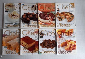 Revistas de culinária "Chefe" 1EUR cada
