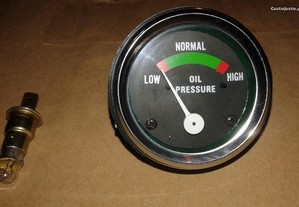 Manómetro pressão óleo retro p/aplicação