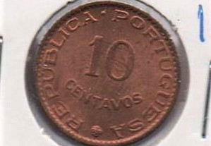 Índia - 10 Centavos 1959 - soberba