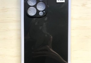 Capa de silicone soft touch (com protecção de câmara) para iPhone 13 Pro Max