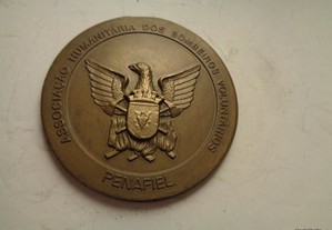 Medalha Bombeiros Penafiel Centenário Of.Envio