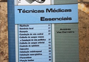 "Técnicas Médicas Essenciais" de Antonio Vaz Carneiro