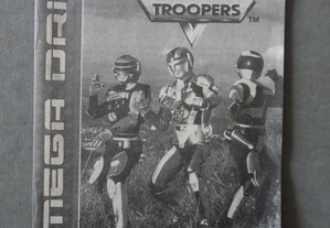 Catálogo / Manual de Instruções Sega Mega Drive VR Troopers