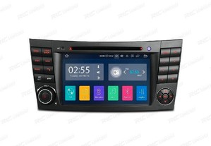 Auto radio gps android 12 para mercedes e w211 02-08 cls w219 05-06