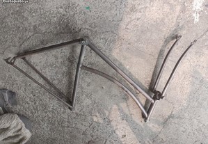 Quadro de bicicleta RALEIGH completo forqueta chapinha raleigh
