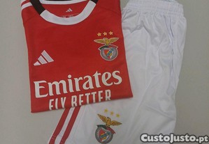 Equipamento criana Benfica 10 anos