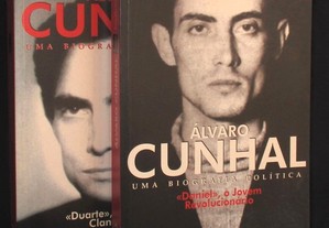 Livros Álvaro Cunhal Uma Biografia Política volume I e II Pacheco Pereira