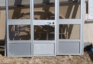 porta de aluminio