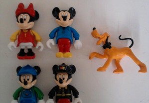 Lego figuras antigas Mickey mouse