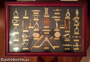 Quadro n�s de marinheiro 0,60 cm x 0,40cm