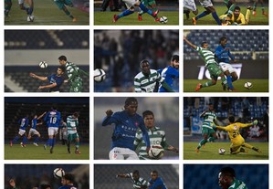Lote de 25 fotografias do jogo Belenenses vs Sporting CP (2014/15)