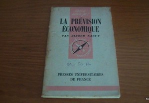 La Prévision Économique par Alfred Sauvy
