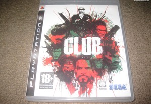 Jogo "Club" para PS3/Completo!
