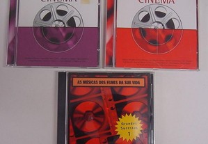 CD's com temas de bandas sonoras