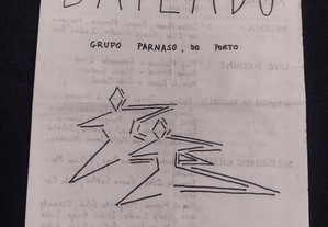 Programa Grupo Parnaso Porto Autografado 1979