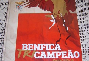 Benfica Tri-Campeão Época 2015/16 Livro Oficial