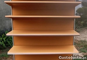 Prateleiras supermercado 4 mdulos