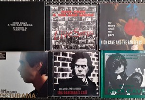 Nick Cave & The Bad Seeds - 7 CDs - Raros - Muito Bom Estado