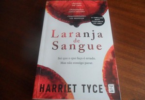 "Laranja de Sangue" de Harriet Tyce - 2ª Edição de 2020