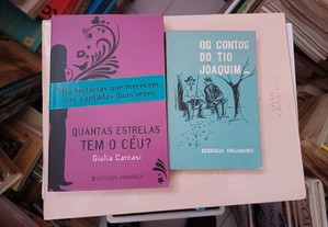 Livros de Giulia Carcassi e Rodrigo Paganino