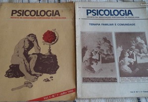 2 Revistas Associação Portuguesa PSICOLOGIA 1980