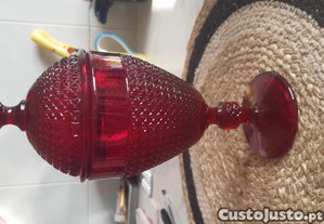 Pote em vidro  para bonbons