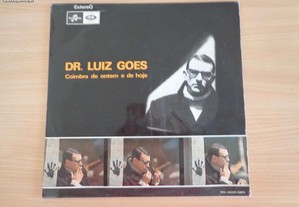 Disco vinil LP - Dr. Luiz Goes - Coimbra de ontem
