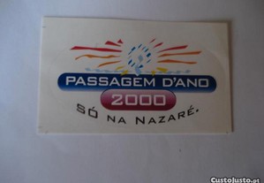 Autocolante-Nazaré 2000
