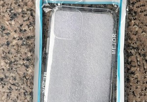Capa silicone transparente reforçada iPhone 11 Pro