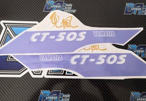 Autocolantes Yamaha CT-50S roxo