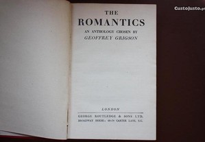 Livro The Romantics Geoffrey GRIGSON