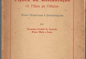 Uma Figura da Restauração - D. Filipa de Vilhena : notas históricas e genealógicas (1940)