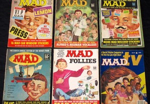 Revistas Mad Edição Anual O Pior do Mad Anos 60