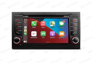 Auto radio gps ecra tactil 7" para audi a4 seat android 10
