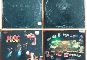 vinil: AC/DC, dois álbuns e três máxis