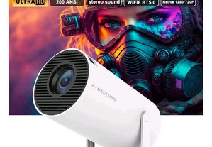 Projector Android 11 1280*720P, 4K,  WiFi6 Allwinner H713, BT5.0, 200ANSI,  Dual wifi