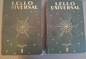 Livros Lello Universal (2 Vol.) P. Grátis.