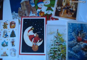 Postais/Cartões/Autocolantes Natal