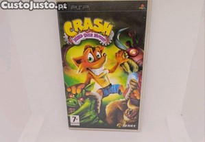 Crash Mind Over Mutant Sony PSP Black Label PAL CIB (Completo com Manual)