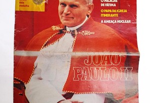 Antiga Revista Medalha Vida Papa João Paulo II Visita Fátima Maio 1982