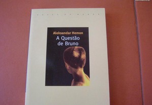 Livro "A Questão de Bruno" de Aleksandar Hemon/ Esgotado/ Portes Grátis